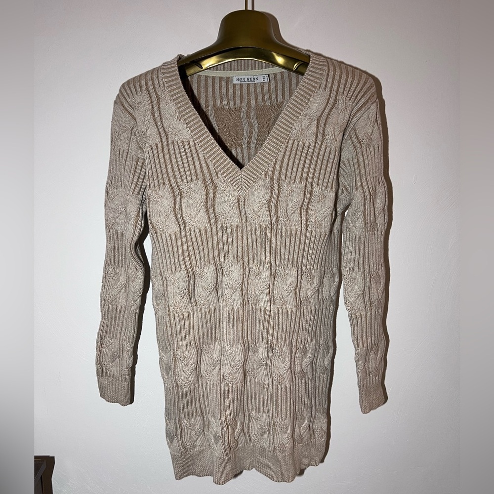 cozy V-neck sweater